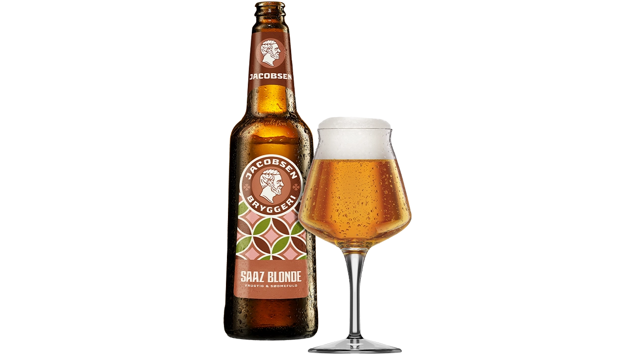 Jacobsen Saaz Blonde Glass Bottle 750 ml